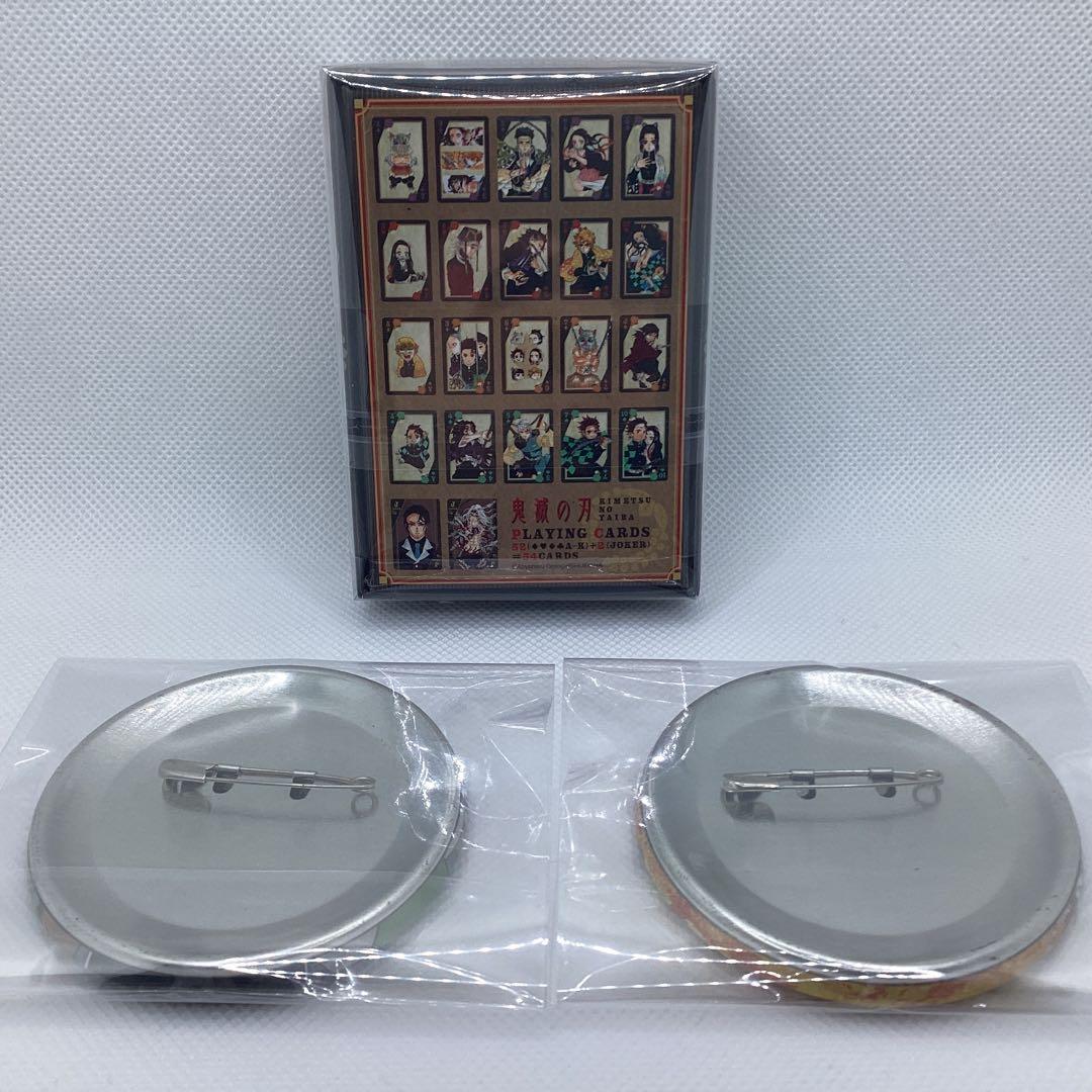 鬼滅の刃 トランプ ジャンプフェスタ JAMPSHOP 原画　缶バッジ