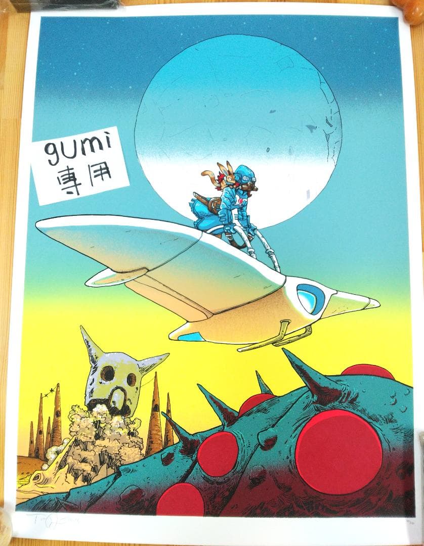 風の谷のナウシカ　ナウシカ昼　メーヴェ　オーム王蟲　巨神兵　テト　ティム・ドイル 風の谷のナウシカ ナウシカ昼 メーヴェ オーム王蟲 巨神兵 テト ティム