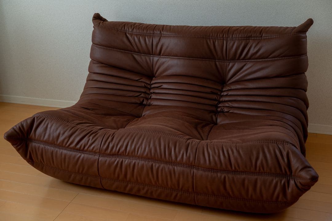 送料無料】リーンロゼ プルム 2Pソファ レッド MAXI生地！ligne roset