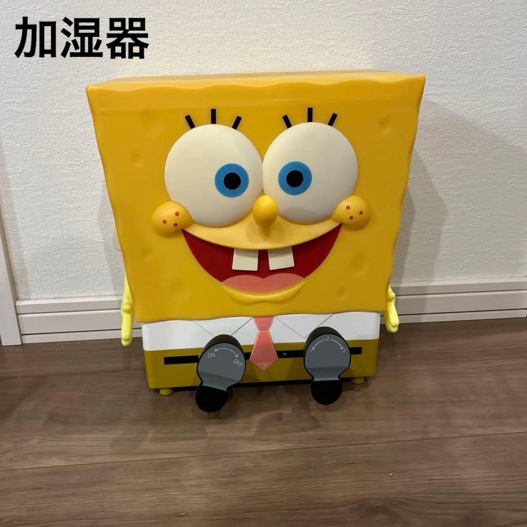 スポンジボブ　加湿器　アメキャラ　インテリア　レア　超音波ミスト　お洒落 楽天市場】☆SpongeBob【スポンジボブ・超音波・ミスト・加湿