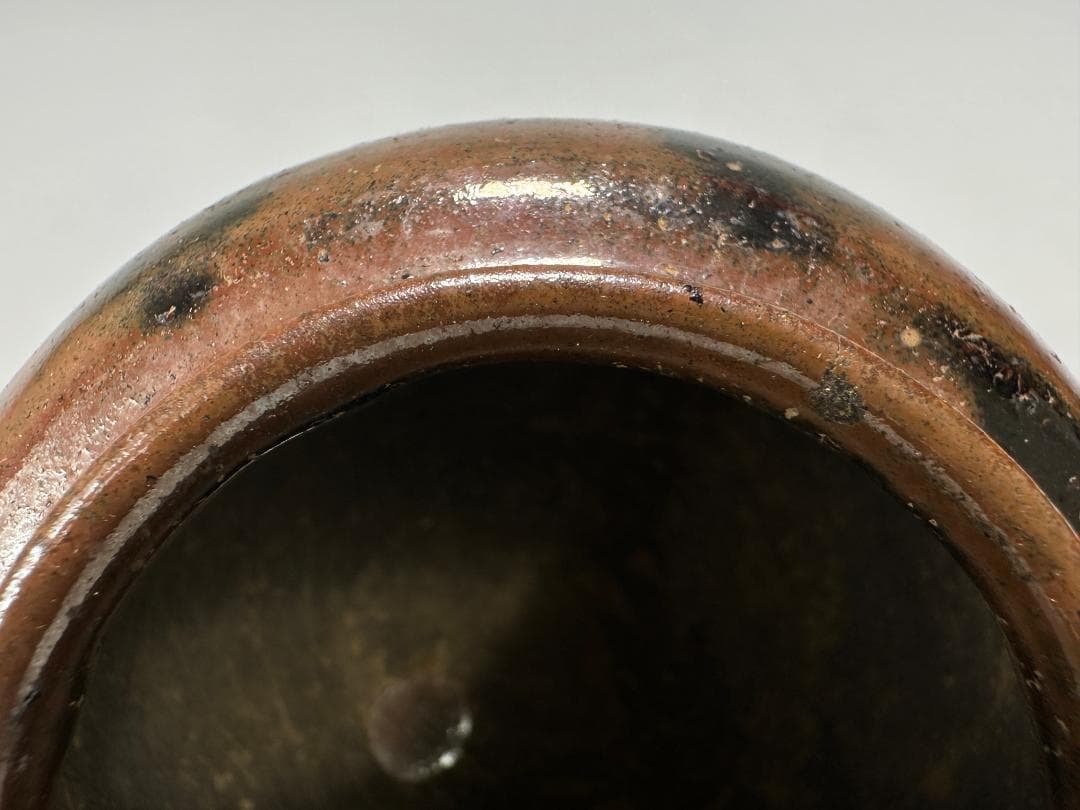 日本美術　桃山～江戸時代　古瀬戸　茶道具　茶入　大海　古物　時代茶器