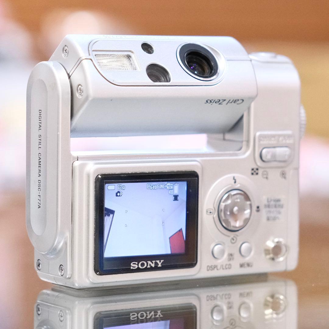 名機動作品 平成レトロ Y2K SONY Cyber−Shot DSC-F77A - メルカリ
