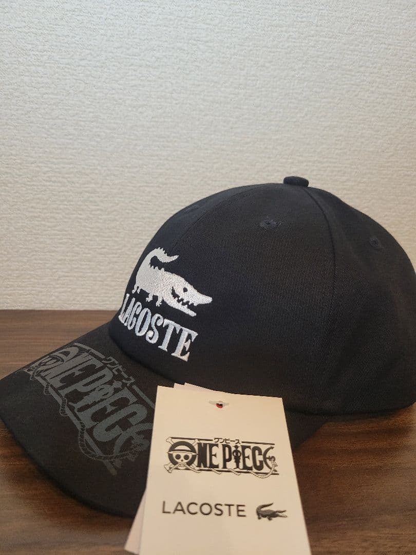 LACOSTE×ONE PIECEコラボキャップ 日本限定✓来店購入整理券証明有 ONE
