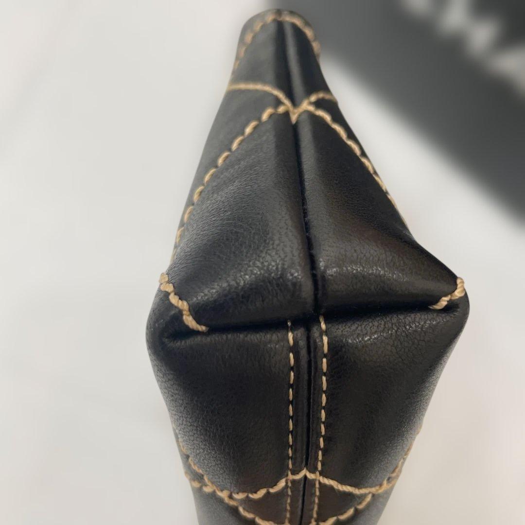 CHANEL ブラック ワイルドステッチ　バッグ