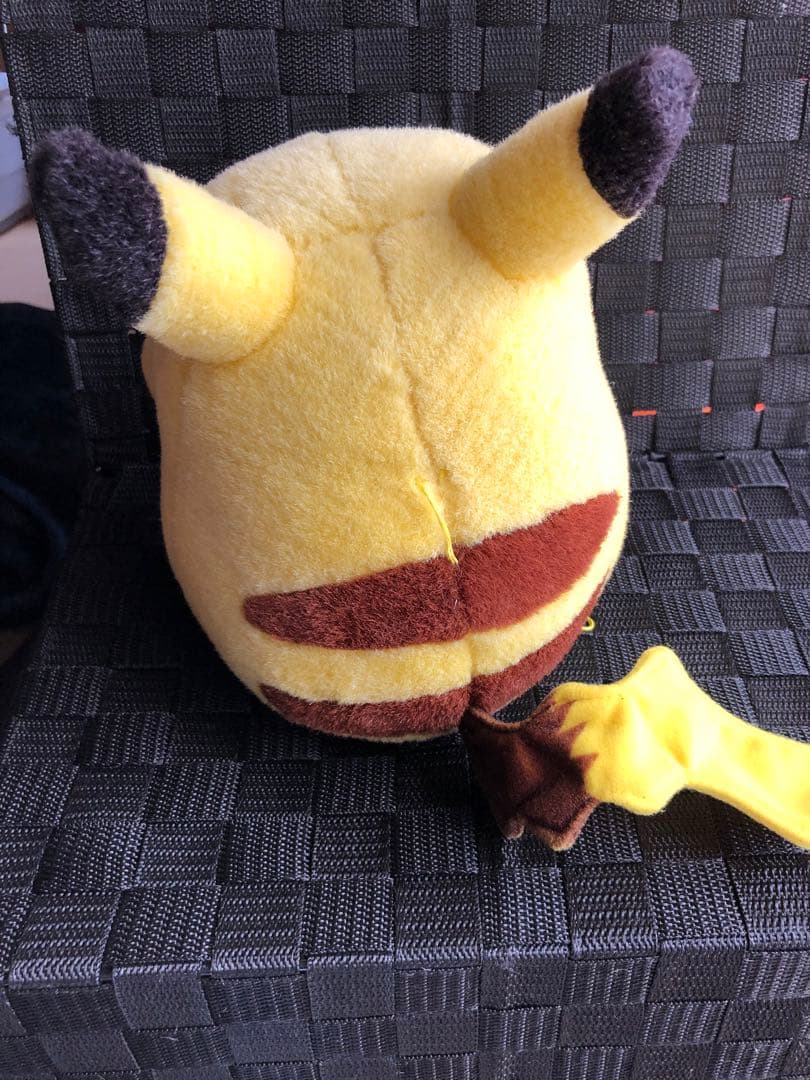 ピカチュウ　ぬいぐるみ　初期　初代　TOMY　希少　レア　お腹を押すと　音が鳴る