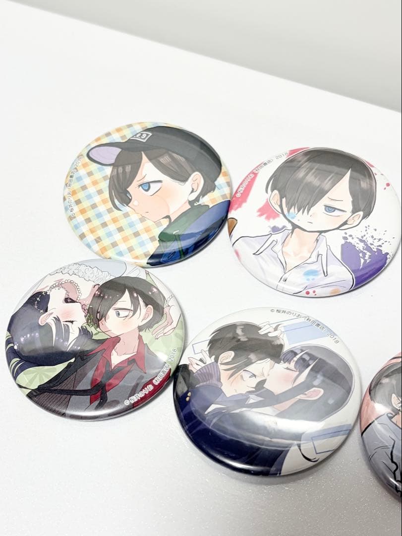 僕の心のヤバイやつ 市川京太郎 山田杏奈 缶バッジ 7個セット 秋田書店