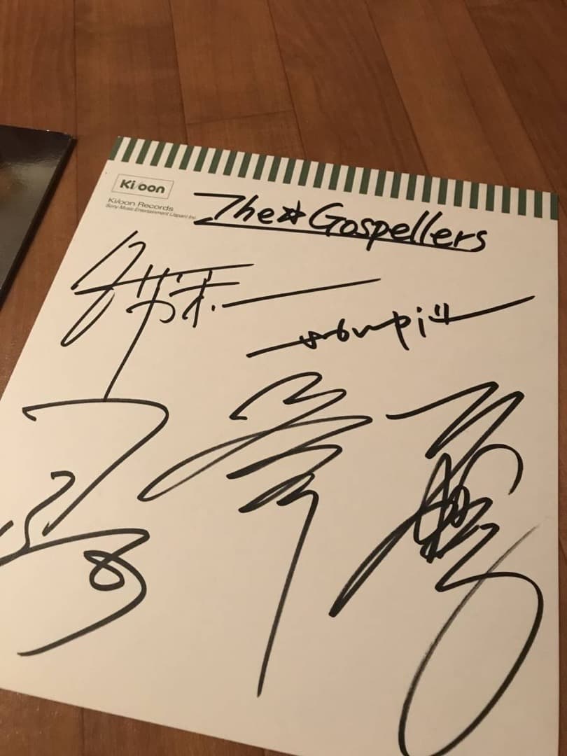 S/ツアーパンフレット/ゴスペラーズ/2冊/2000年/サイン色紙,ポスター
