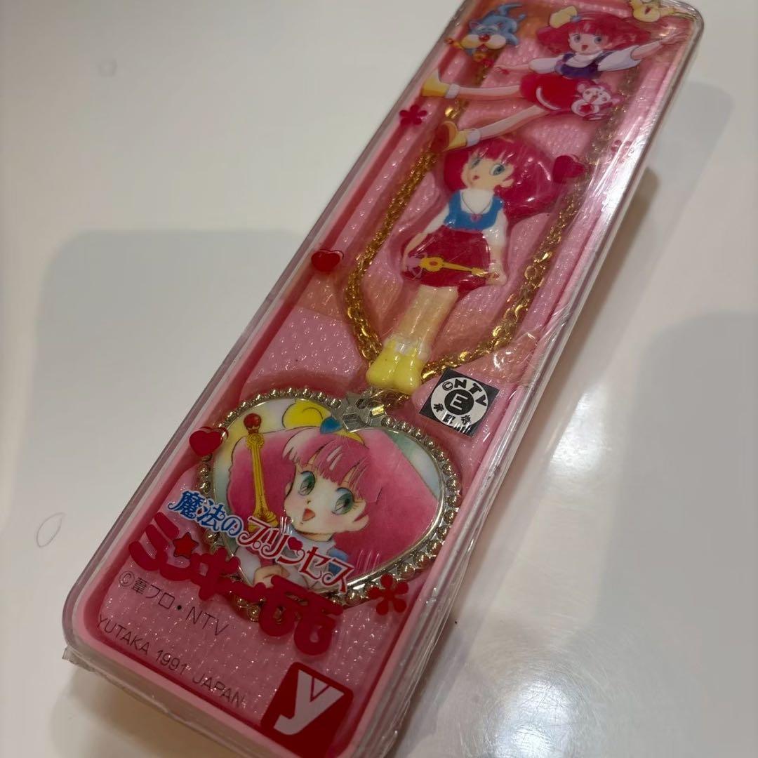 魔法のプリンセス ミンキーモモ バッジ ペンダント ケース 激レア セット