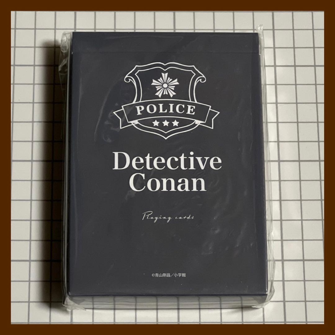 名探偵コナンBIGトランプ POLICE ver. サンデーSHOP限定青山剛昌