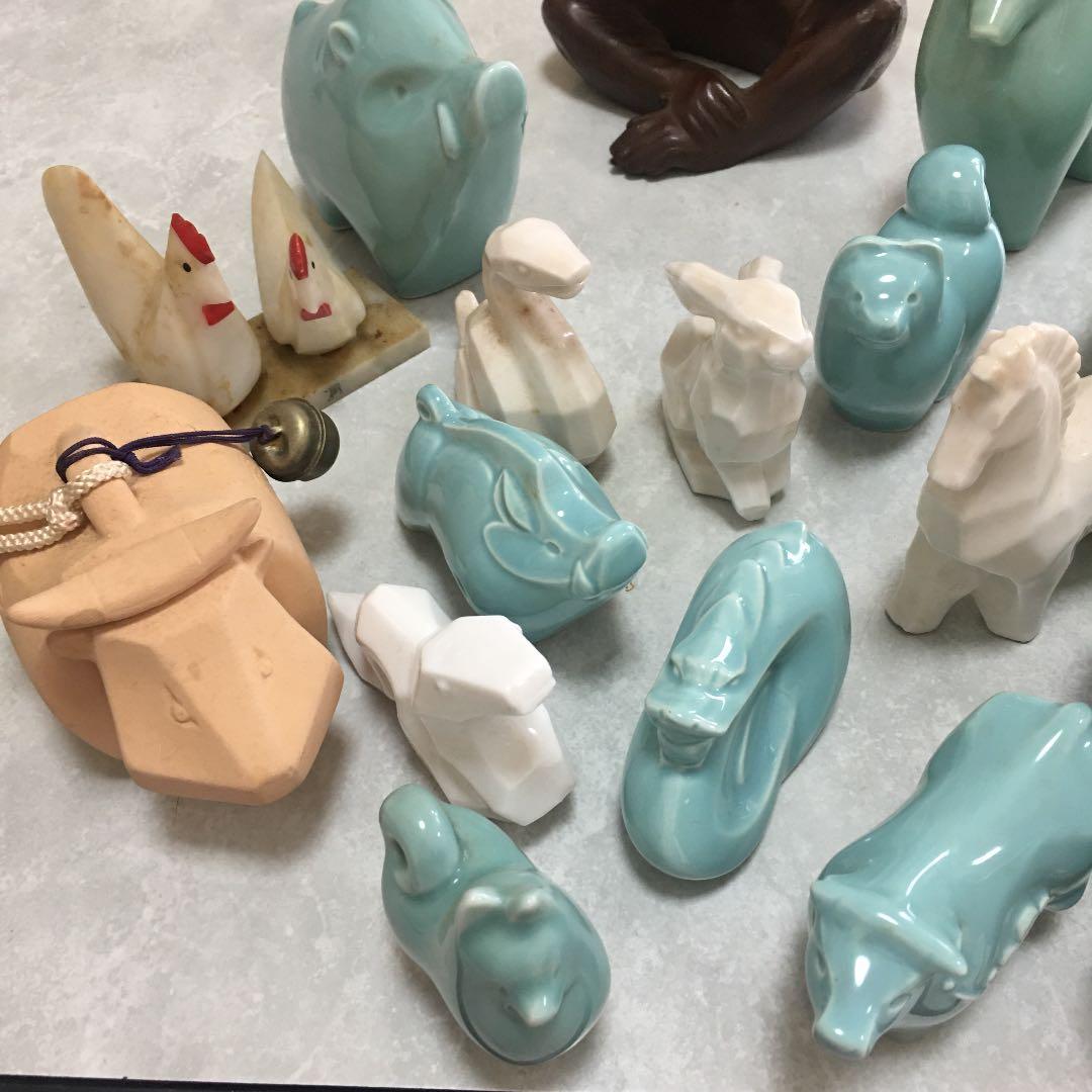 干支置き物　17体　昭和レトロ