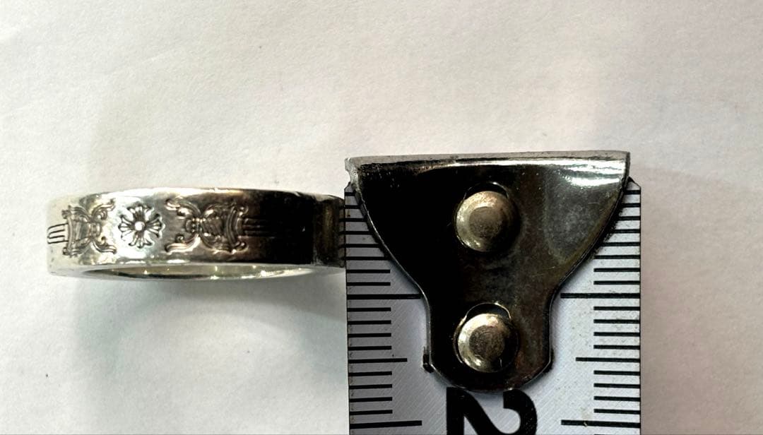 クロムハーツ スペーサー ダガーリング 6mm SV925 ユニセックス 14号