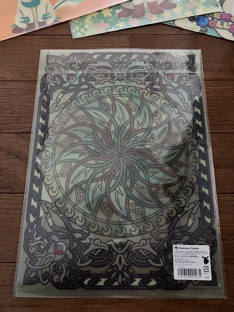 ポケモン リーフィア クリアファイル7枚+ぺったりフック ヒグチユウコ