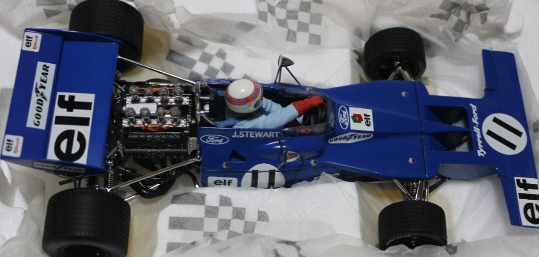 超貴重ポールズ・モデル1／18 ティレル フォード 003 ハンマー