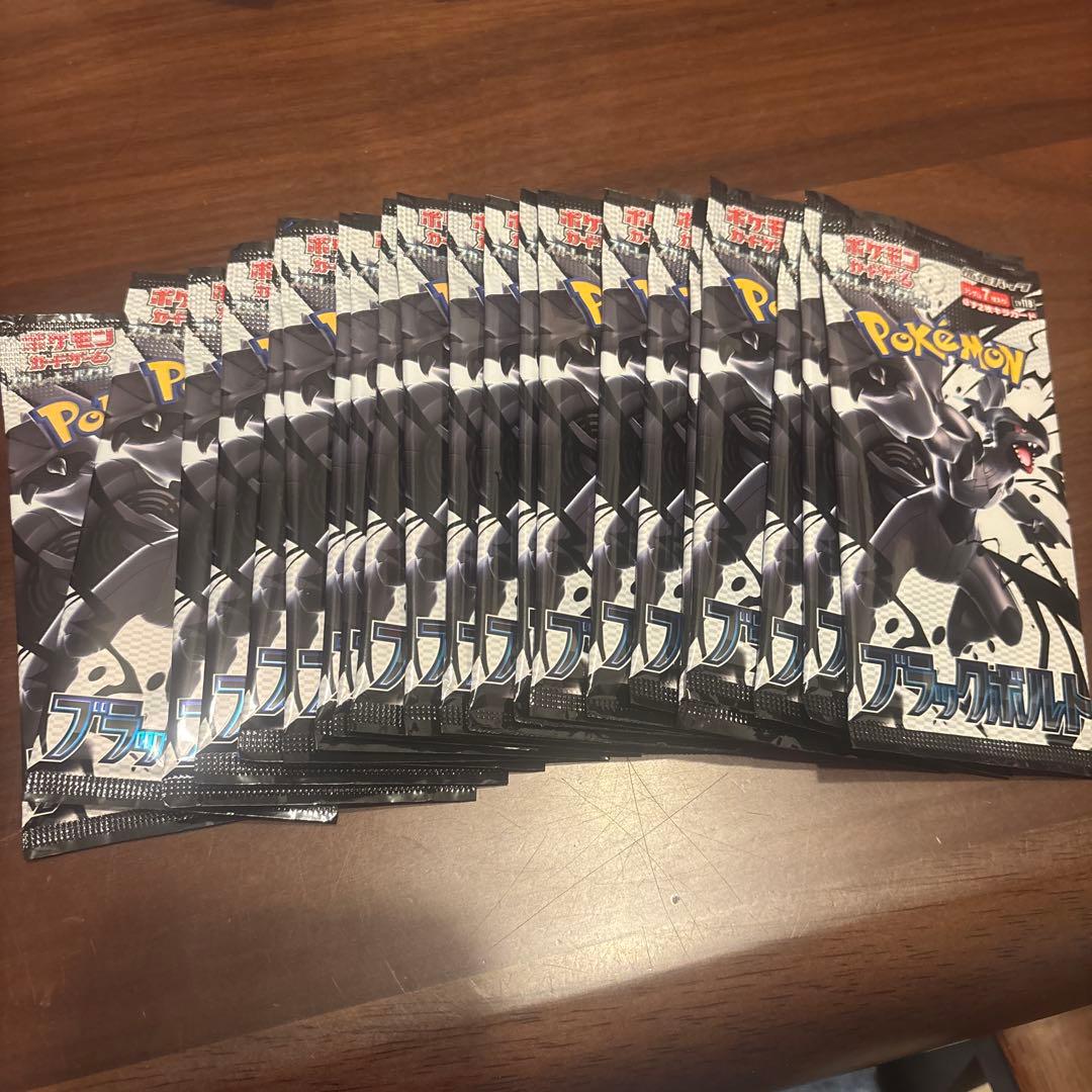 ポケモンカードゲーム ブラックボルト 21パック 未開封