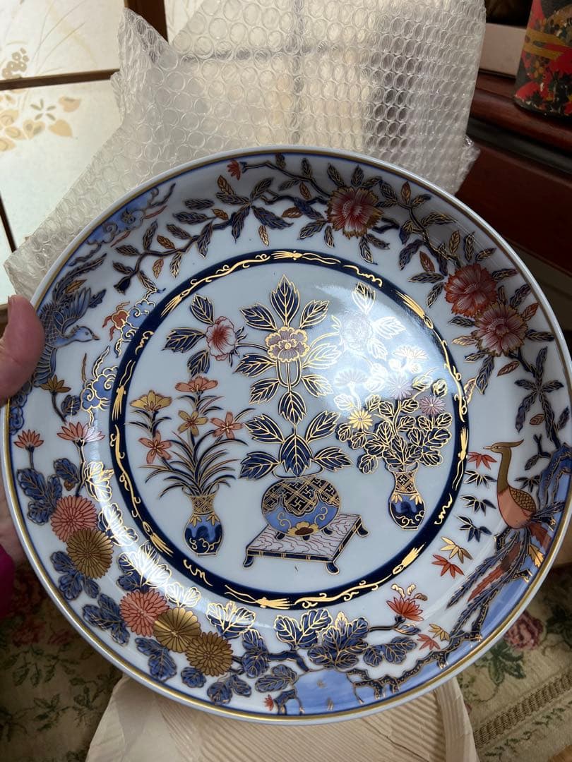 有田焼　山徳窯　王朝金襴