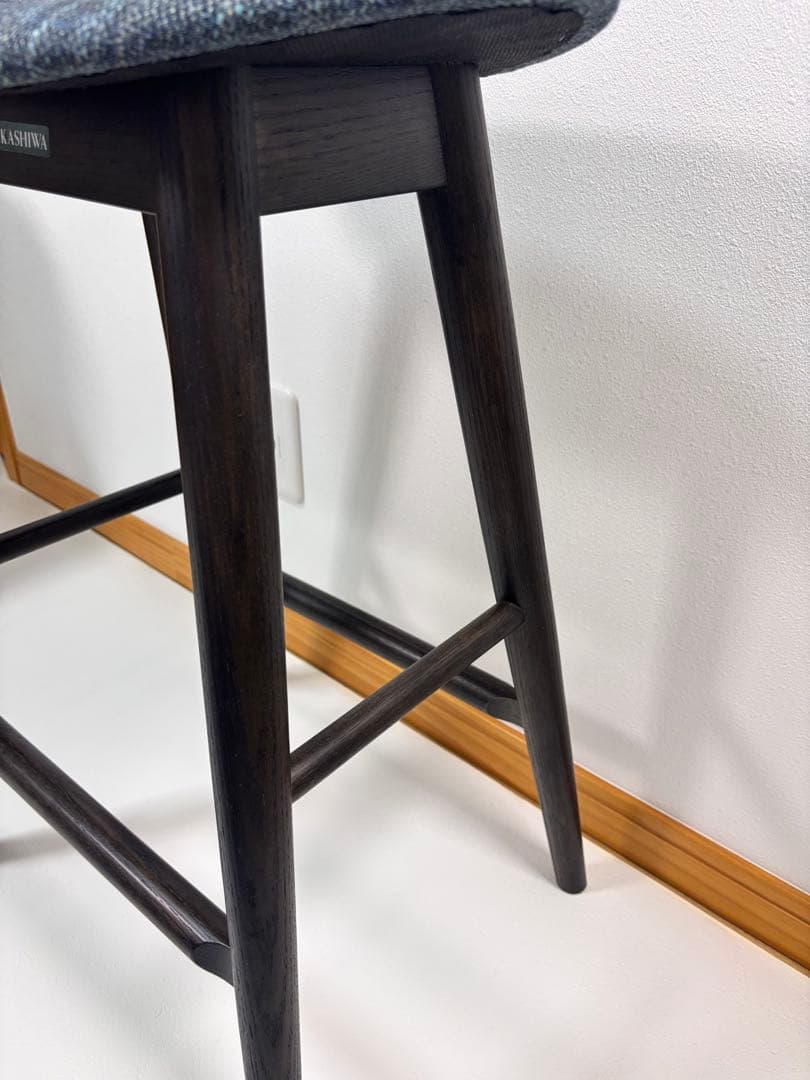 【美品】飛騨高山 名門 柏木工 (KASHIWA) カウンタースツール