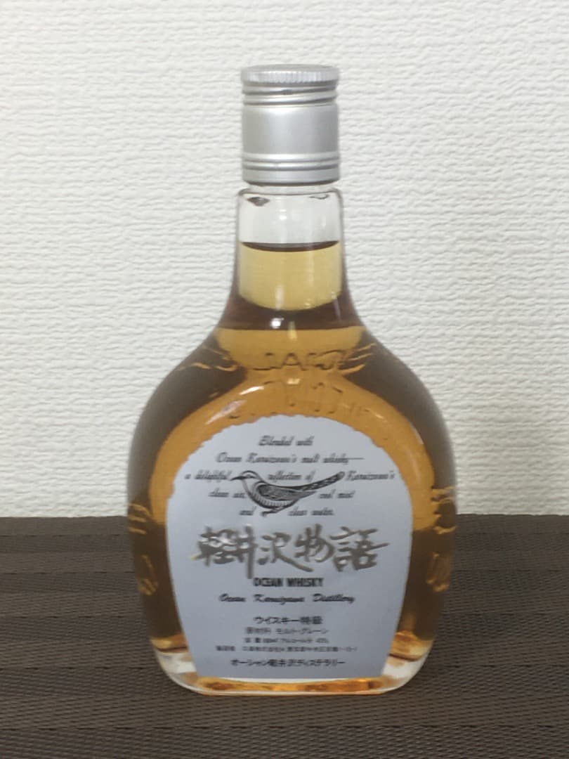 ㊻超希少！軽井沢物語 180ml OCEAN WHISKY 古酒未開封