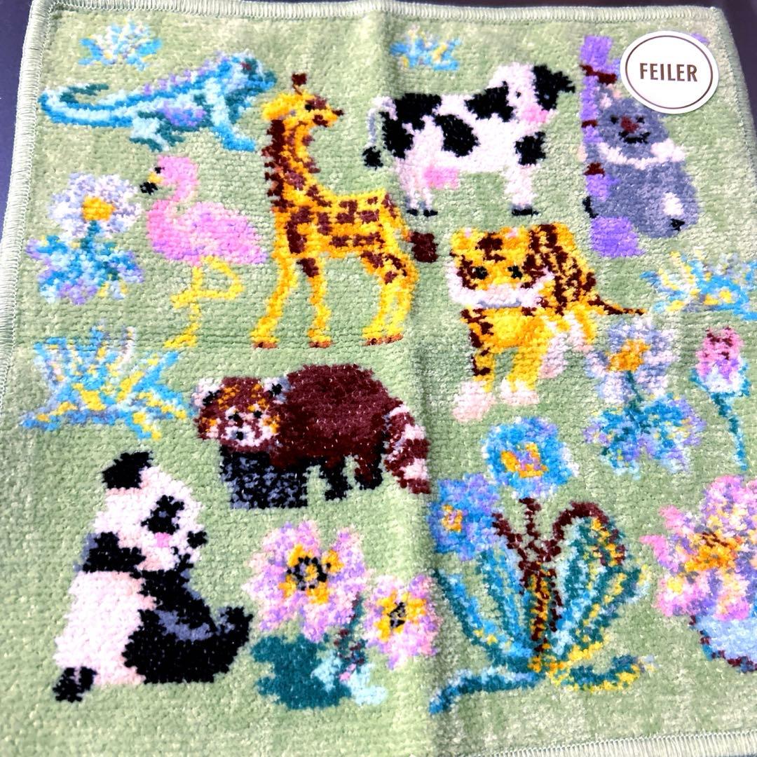 新品未使用品】フェイラー FEILER 動物柄 タオルハンカチ - メルカリ