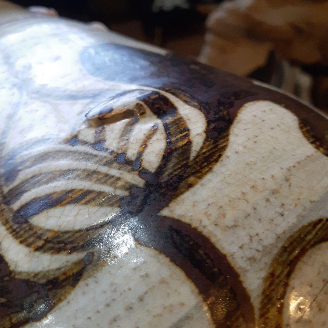 鶏龍山刷毛目鉄絵徳利 - メルカリ