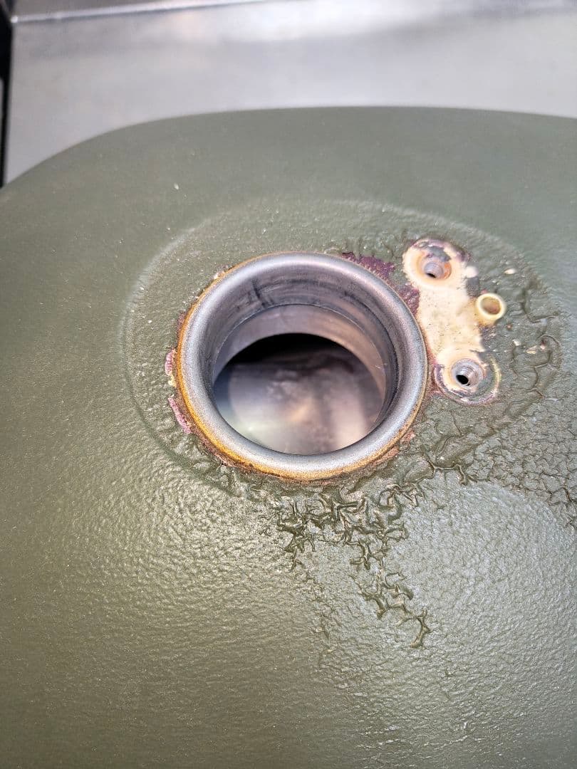 ラブーブー様専用 Kawasaki オリーブグリーン燃料タンク キャブ車用