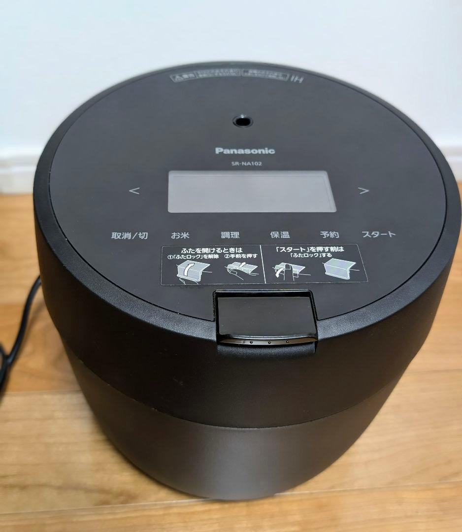 Panasonic IH炊飯器 SR-NA102 ブラック - メルカリ