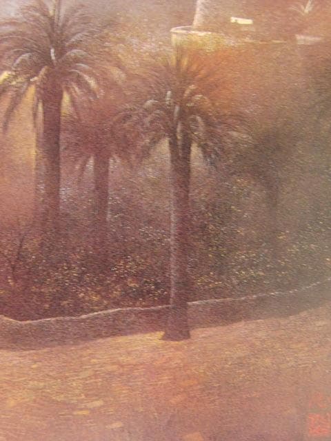 福井良佑、【晩鐘】、希少な額装用画集より、新品額装付、状態良好