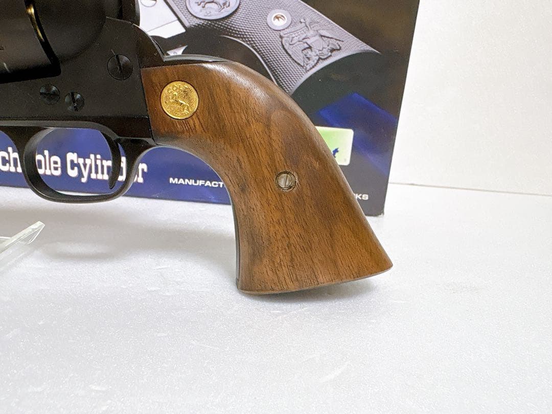 【美品】COLT SAA .45 5-1/2inch 木製グリップ モデルガン