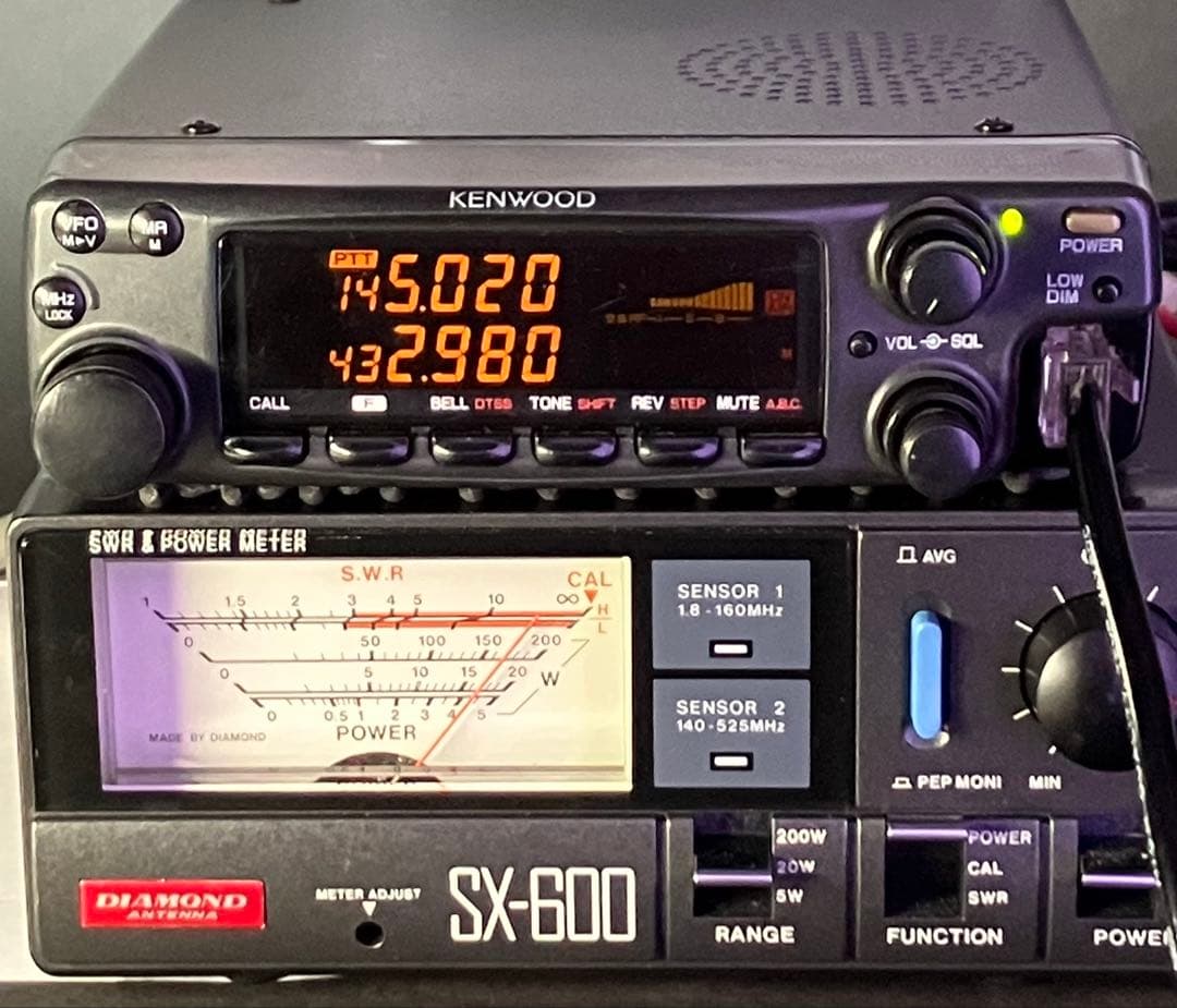 ケンウッドトランシーバー TM 431 kenwood TM-732 ×2 TM-431 Kenwood