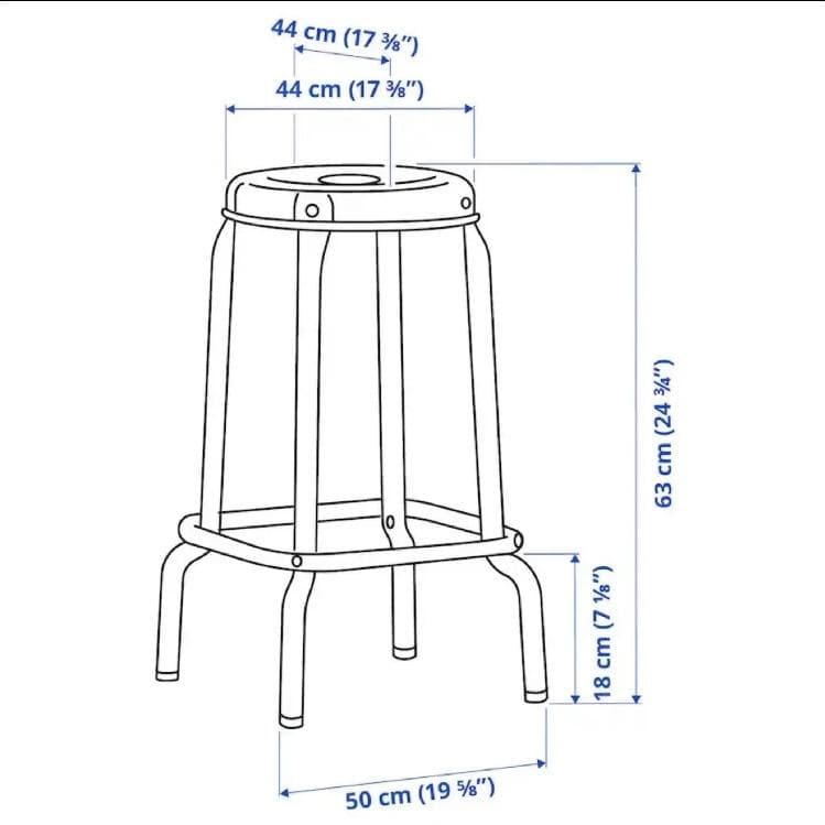 【セール開催】バー (カウンター)スツール IKEAで購入 ６脚