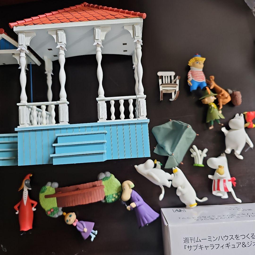 週刊ムーミンハウスをつくる ジオラマ フィギュア セット - メルカリ