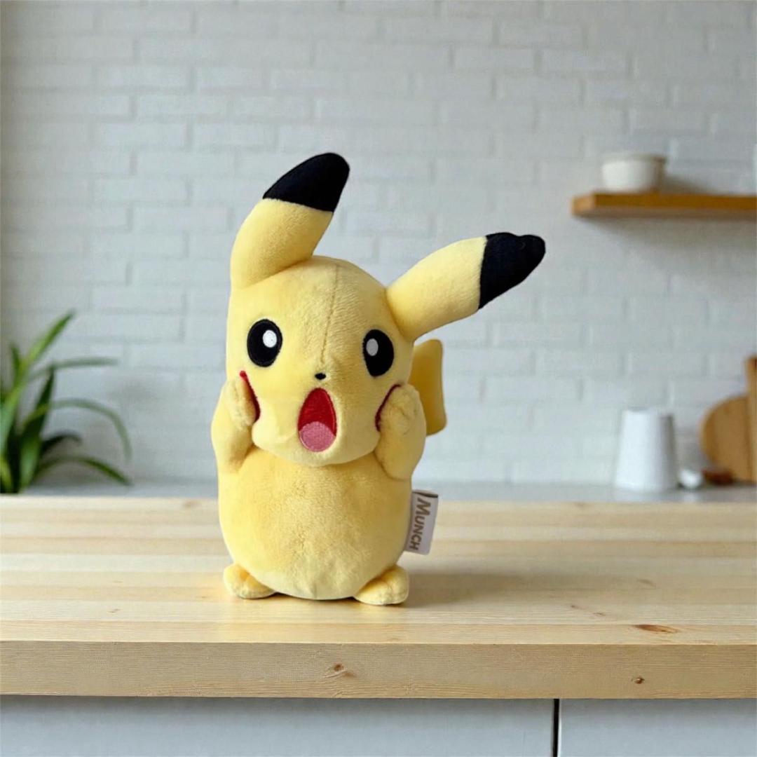 ピカチュウ ぬいぐるみ　さけび　ムンク