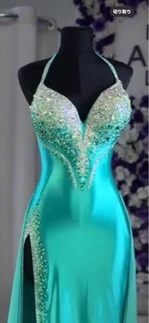 Jbbf フィットモデル　イヴニングドレス