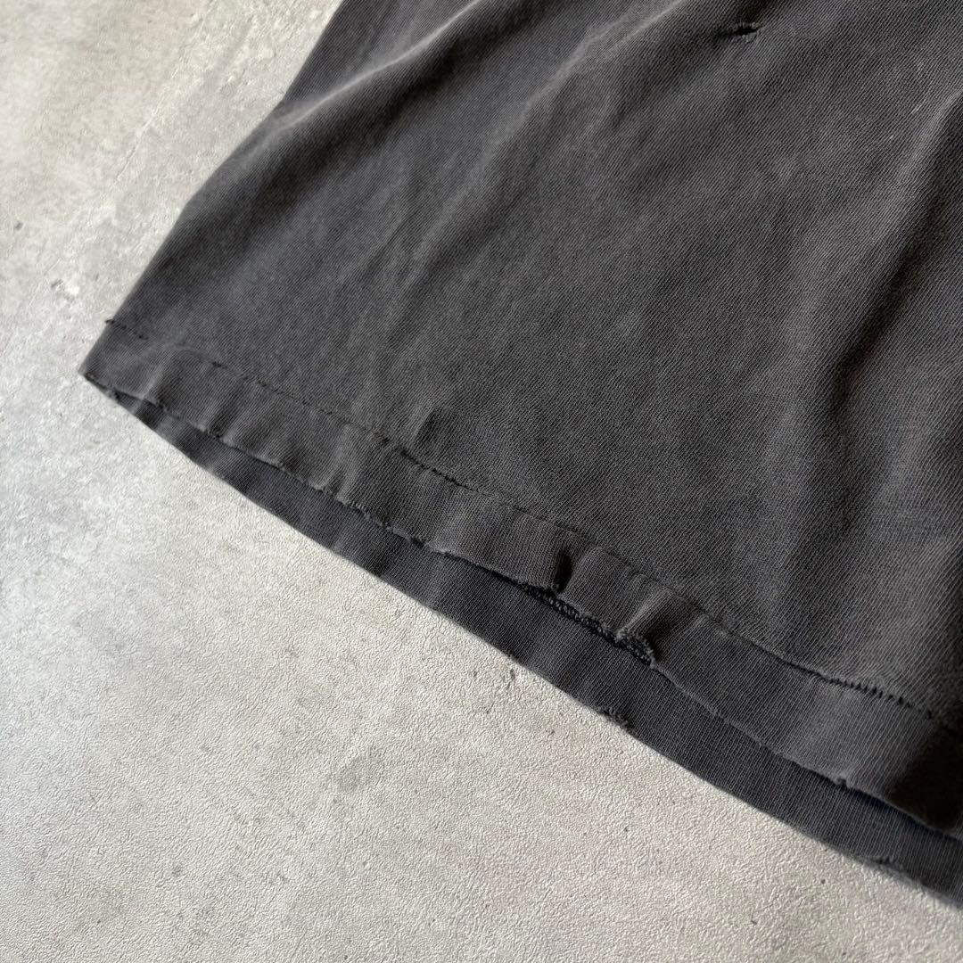 80s バットマン ノースリーブTシャツ 鬼フェード ダメージ ボロ y2k