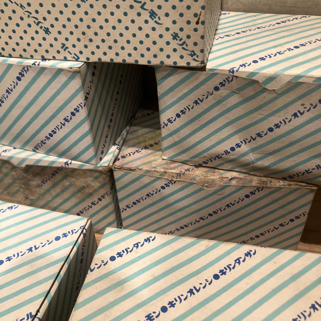 未使用品 グラス42個 7ケース キリンビール キリンレモン 昭和レトロ