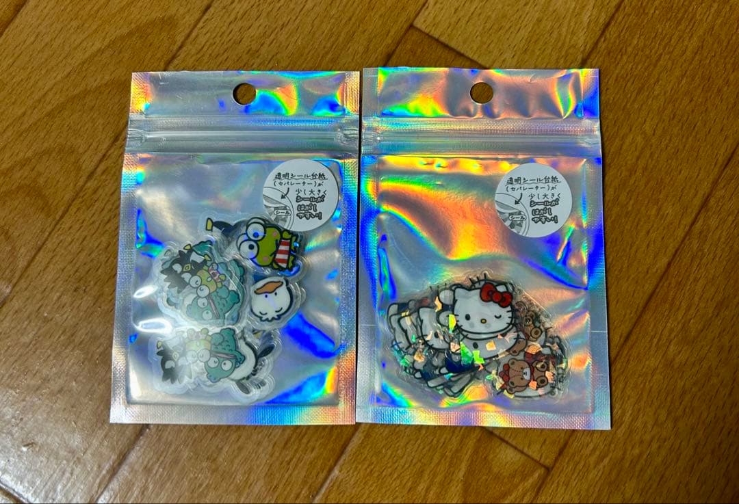 サンリオシールまとめ売り　74枚