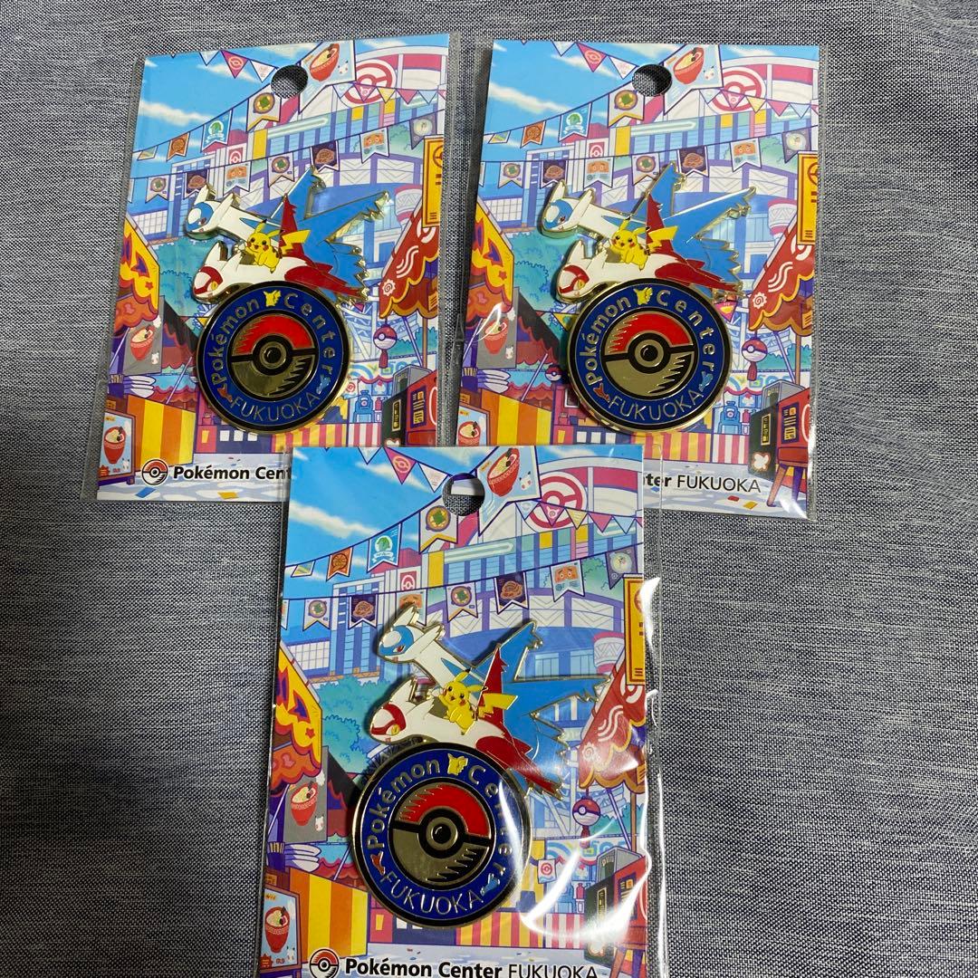 ロゴピンズ ポケモンセンターフクオカ限定 新品未開封 福岡 ポケセン