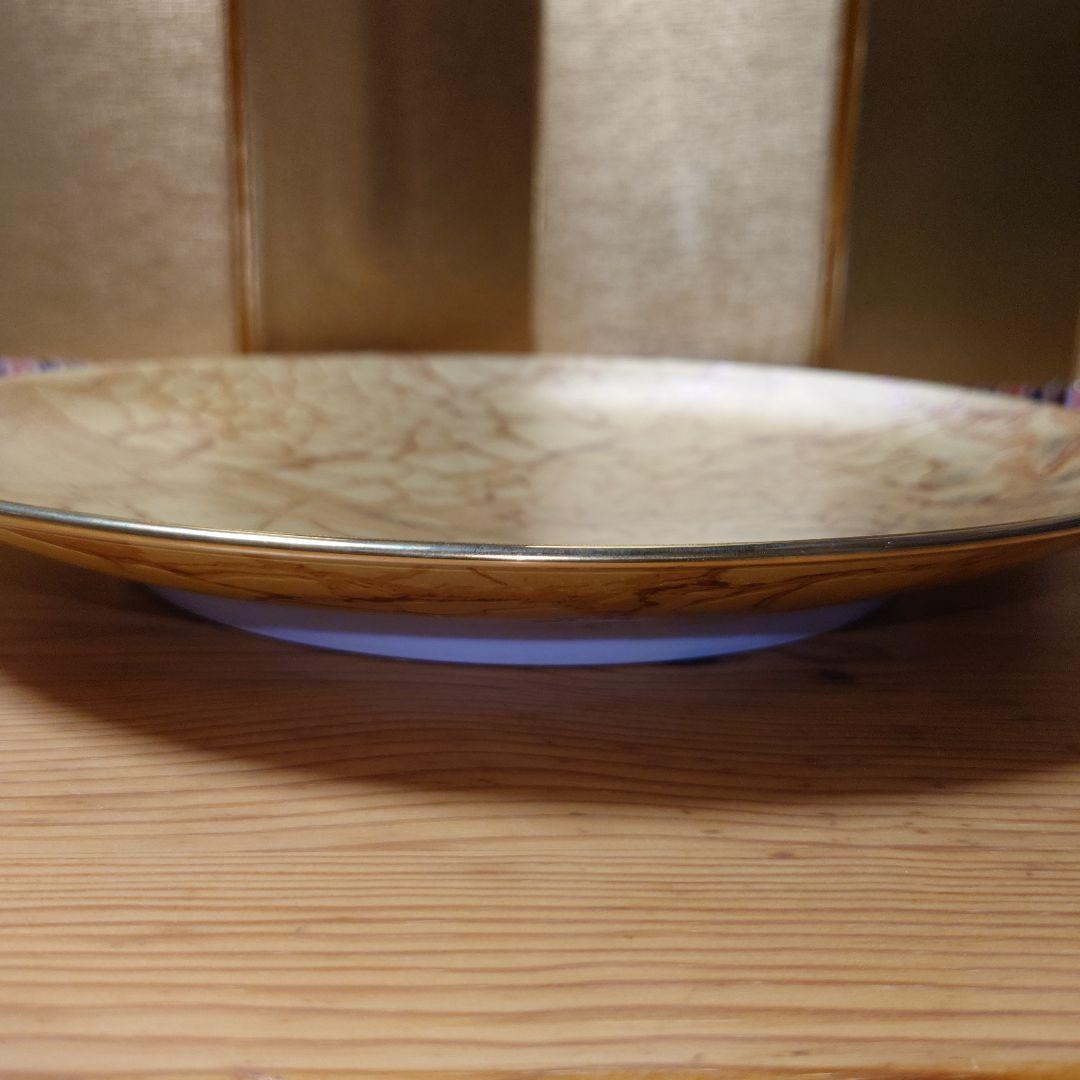 群青　リチャード ジノリ✕ルーチェ コラボ ゴールドプレート　2枚セット