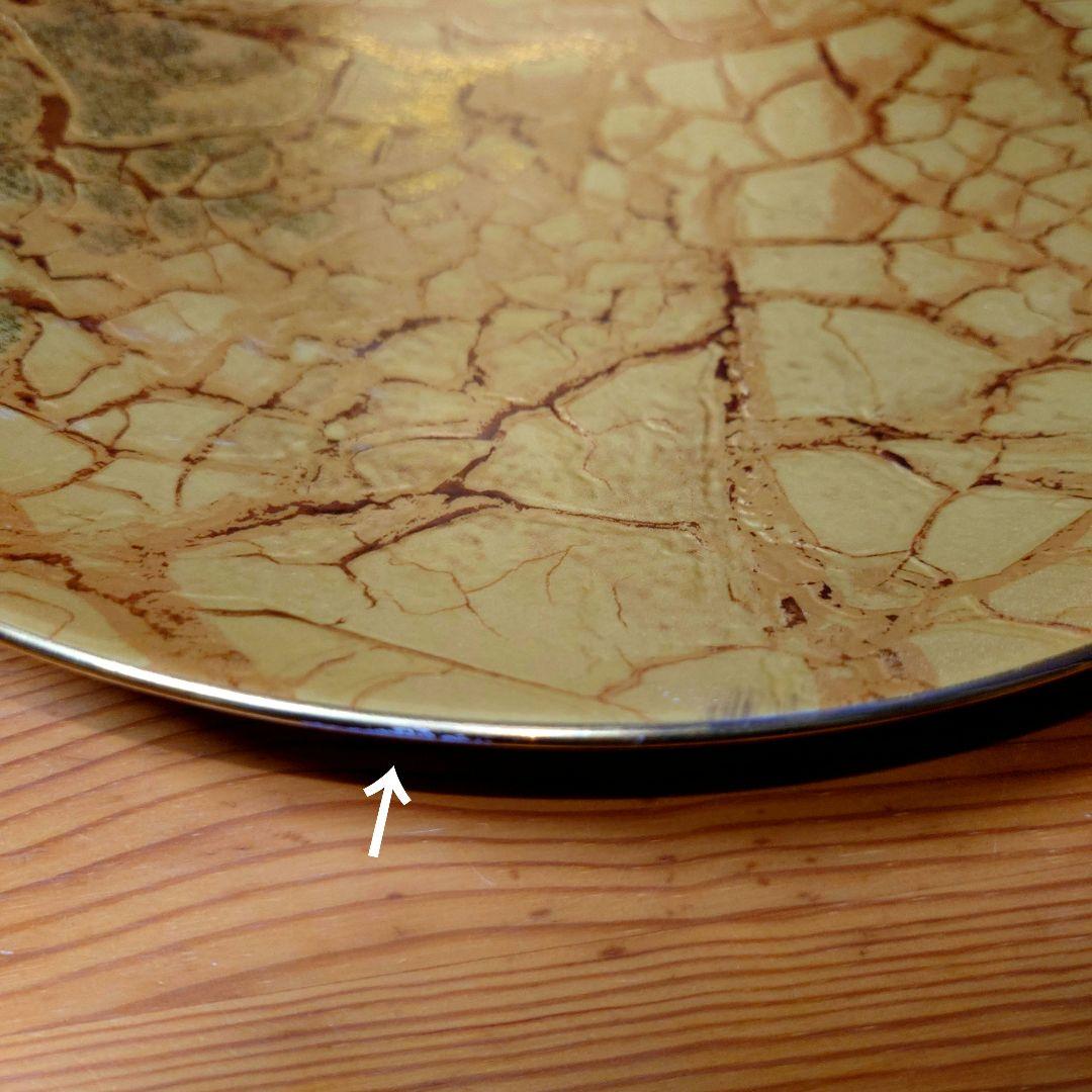 群青　リチャード ジノリ✕ルーチェ コラボ ゴールドプレート　2枚セット