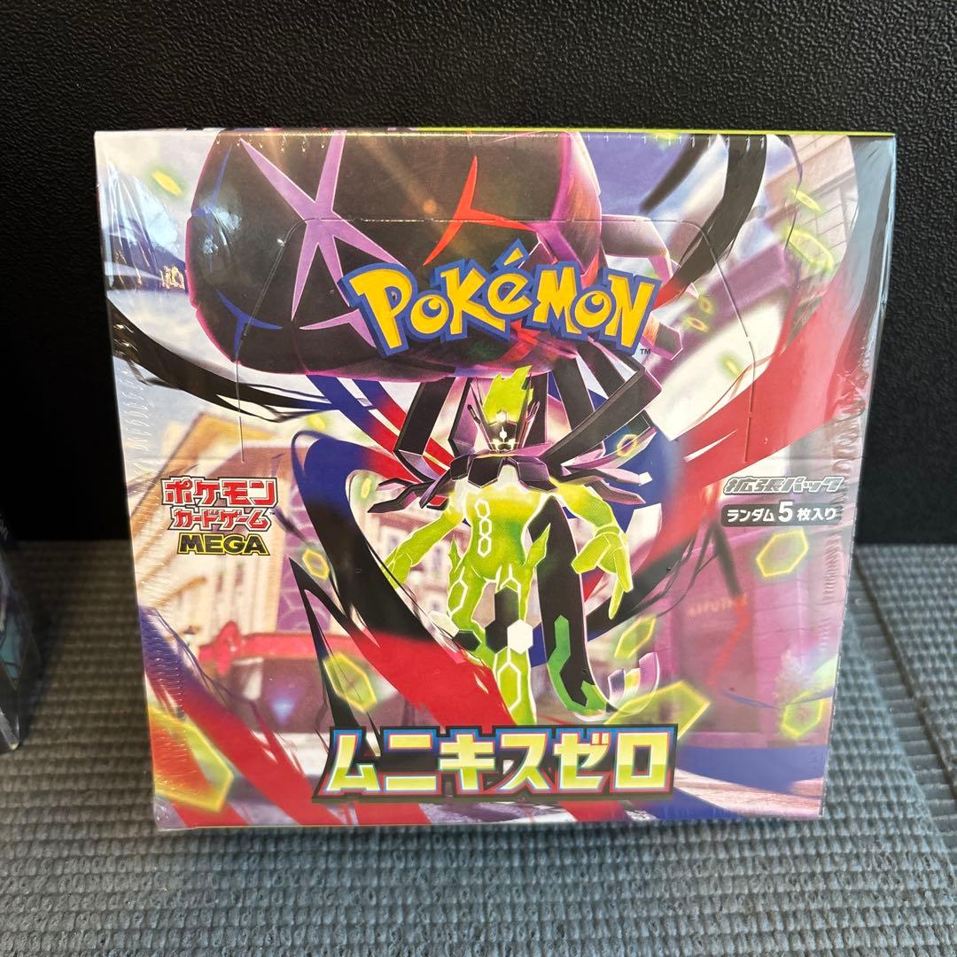 未開封☆ポケカ MEGAドリームex 1BOX ムニキスゼロ1BOXシュリンク付
