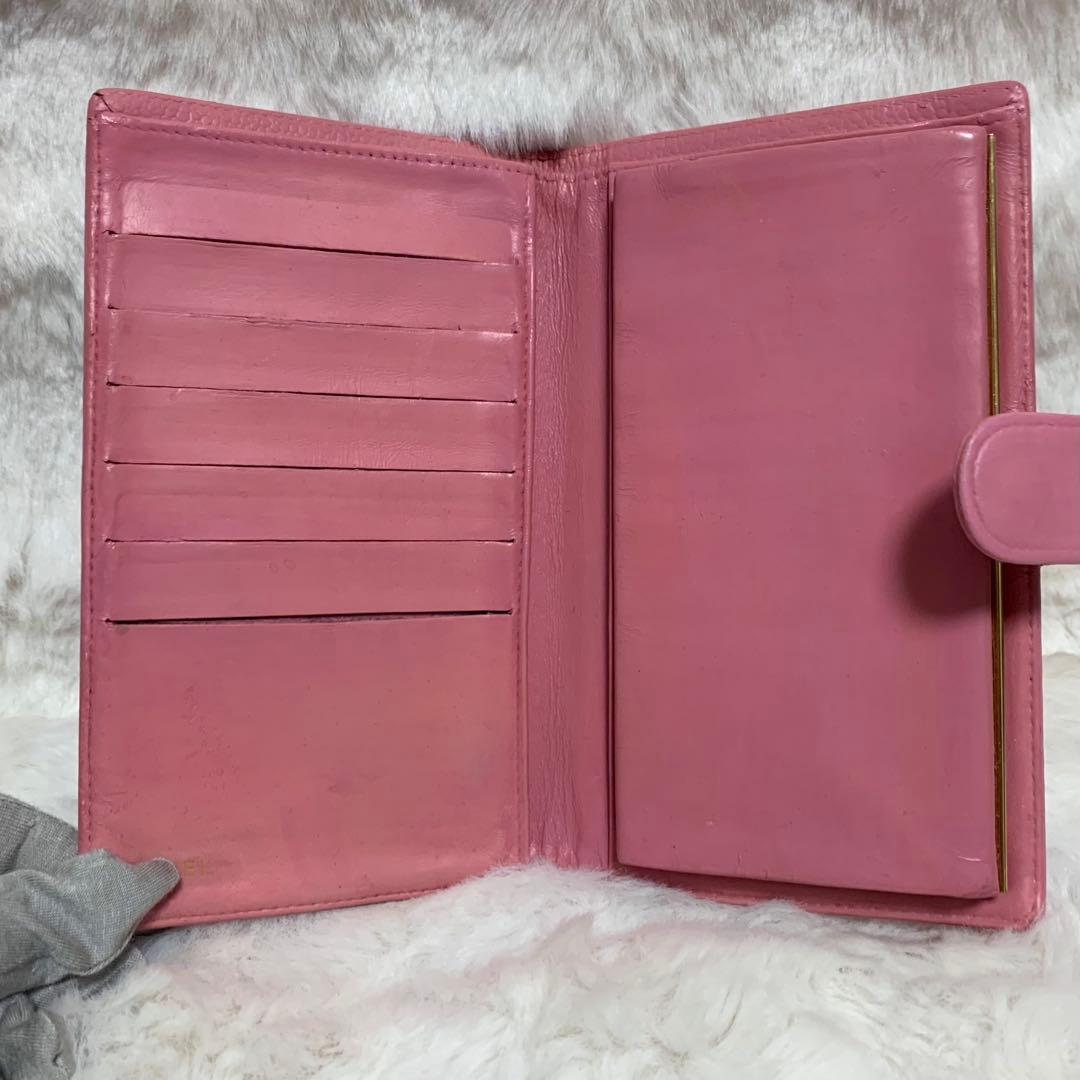 みつこ様専用CHANE シャネル キャビアスキン ピンク ココマーク - メルカリ