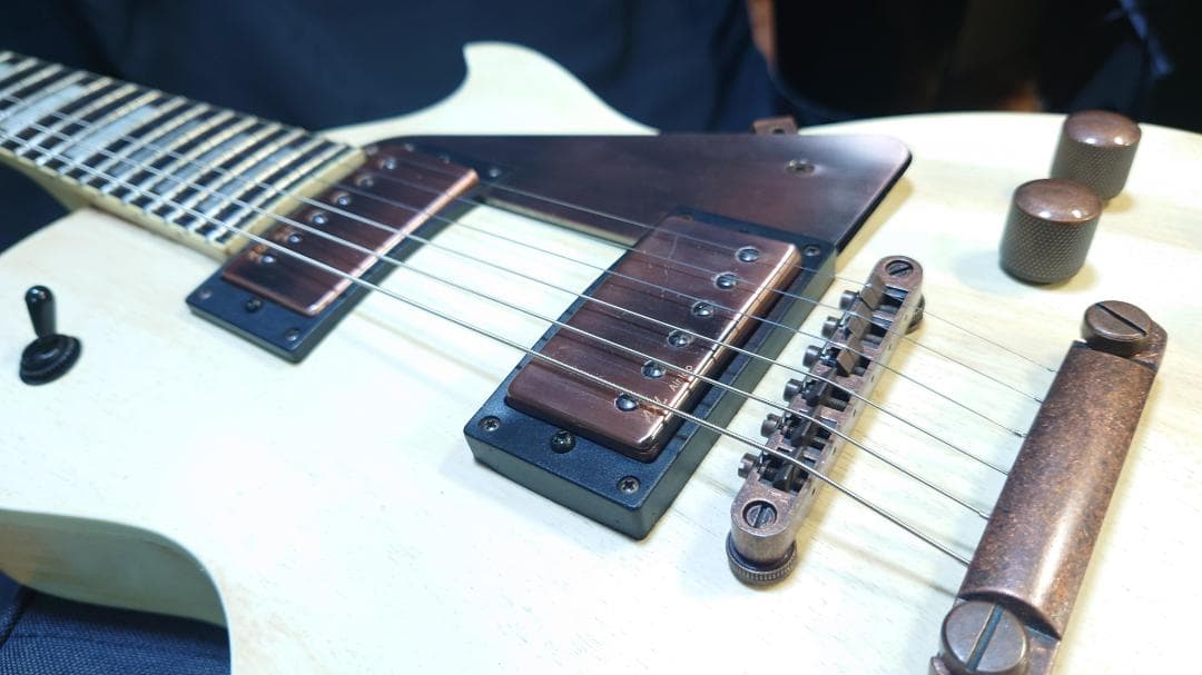 レスポール タイプ エレキギター AXL AL-820-WO レリック加工