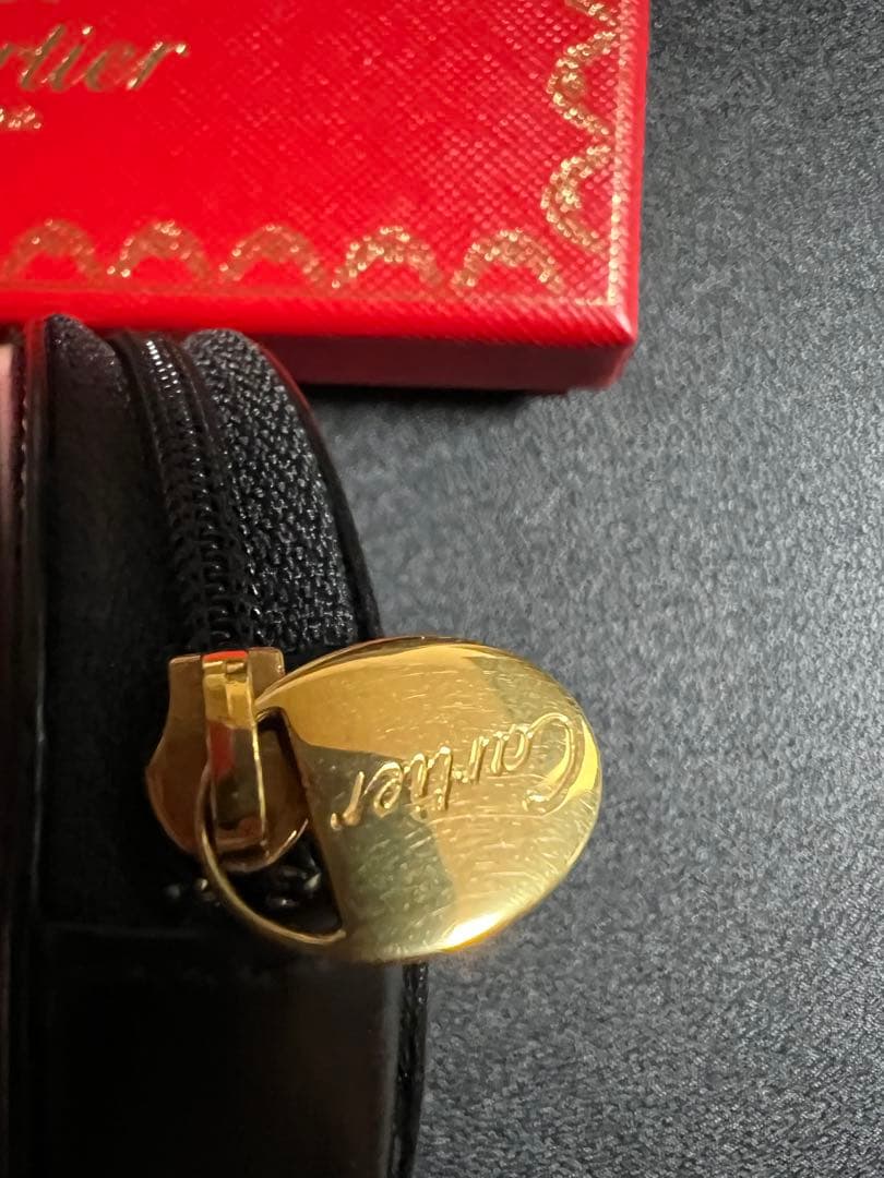 Cartier パンテール　ケース　ブラック