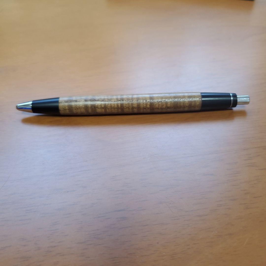 野原工芸 キハダ縮木 旧型クリップの新型シャープペンシル