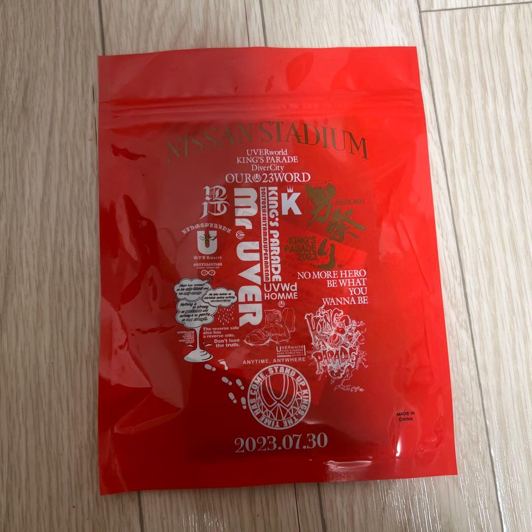 UVERworld グローブ 男祭り日産スタジアム＋ライブパーカーセット／未使用
