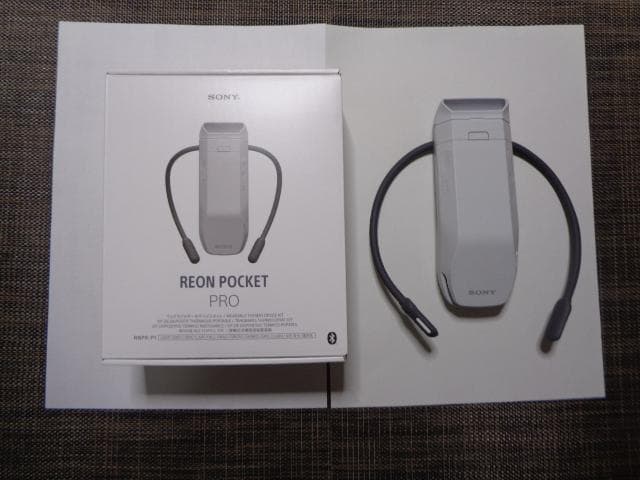 SONY REON POCKET PRO ホワイト SONY REON POCKET PRO Wearable Neck Cooler and Heater Peltier