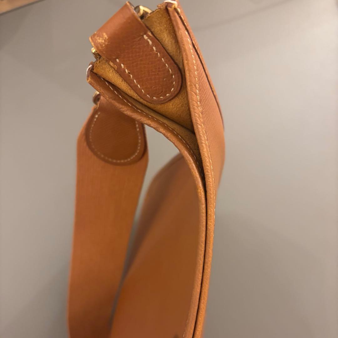 HERMES エルメス エヴリン エブリン　GM キャメル エプソン ショルダー