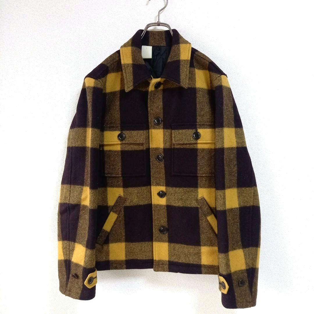 フォロー割 エヌハリウッド バッファローチェックジャケット ブロックチェック