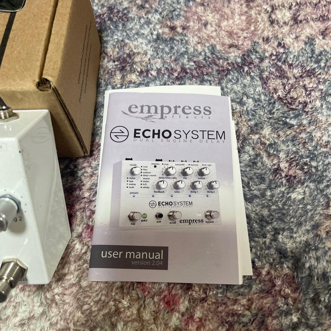 Empress effects Echosystem ディレイ