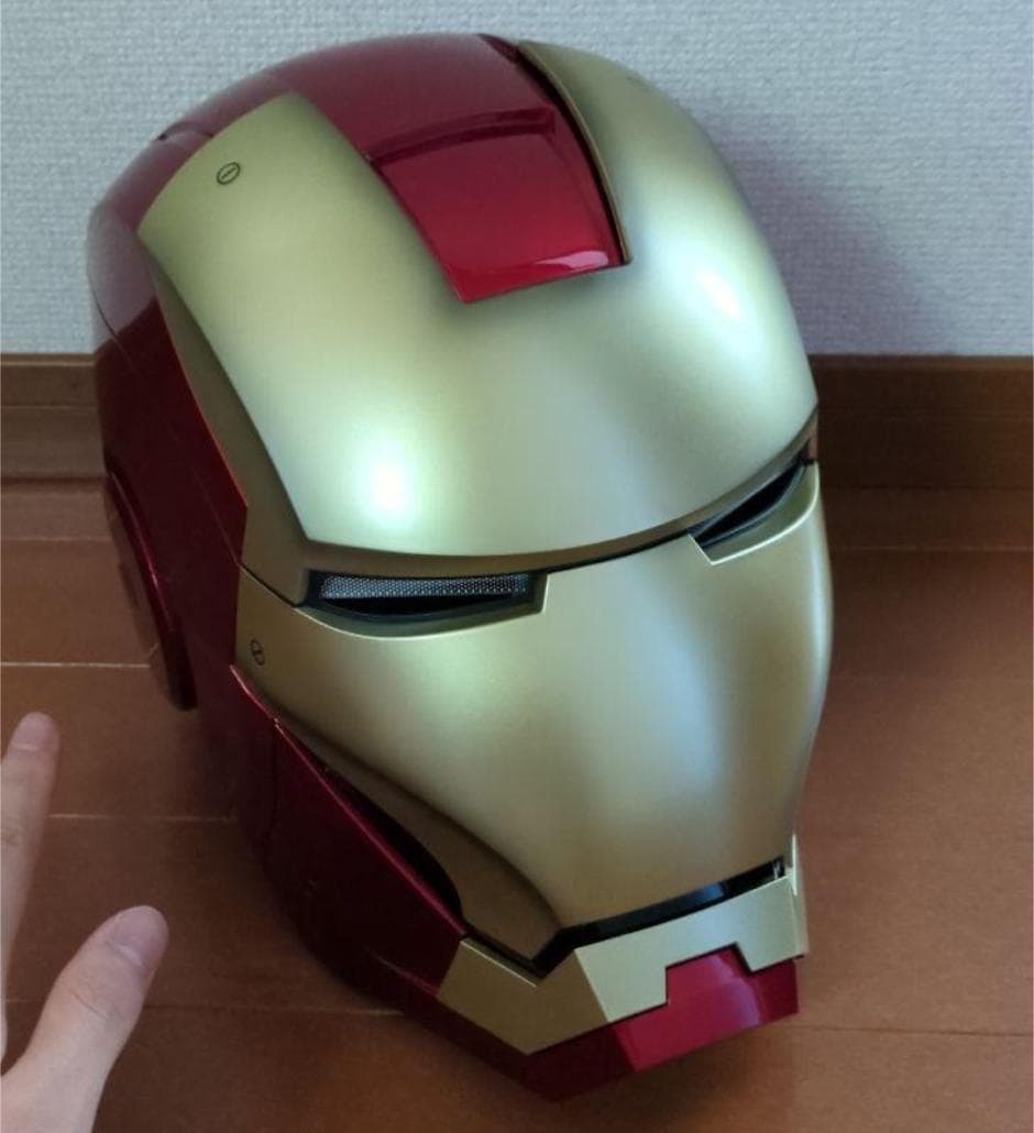 アイアンマン マーク7 ヘルメット 着用可能 音声操作 自動開閉 1/1