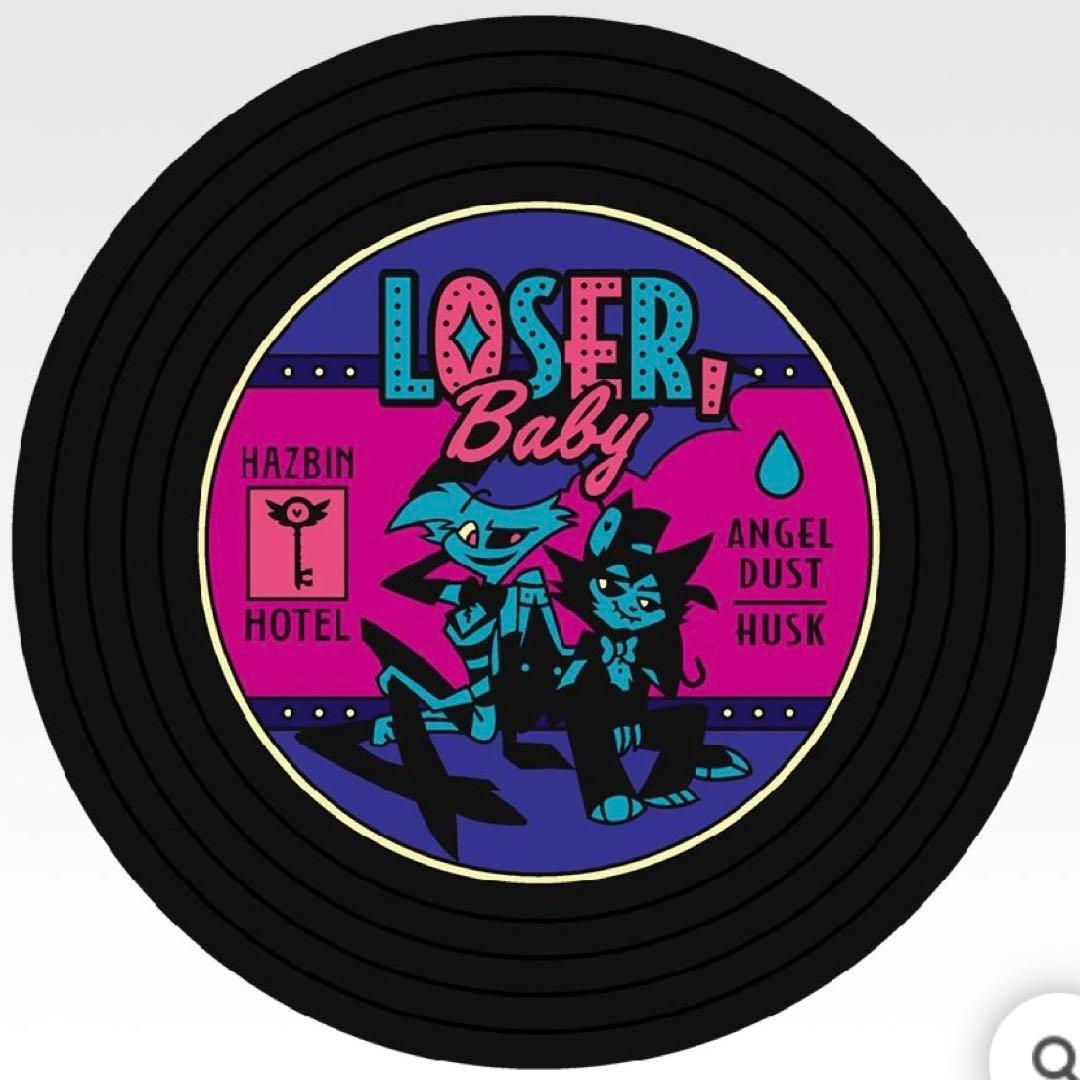 ハズビン・ホテル】一番くじ G賞レコード風ラバーコースター/ルーザー
